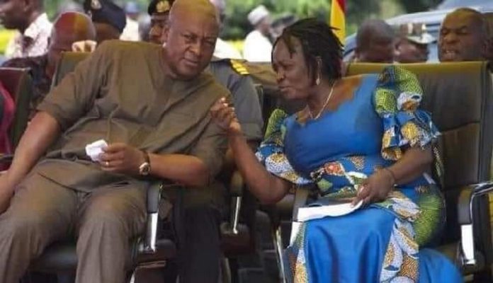 John Mahama and Prof Jane Naana Opoku Agyemang John Mahama and Prof Jane Naana Opoku Agyemang