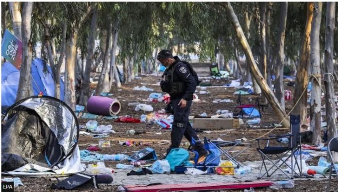 The Nova festival was one of the sites of alleged sexual violence on 7 October